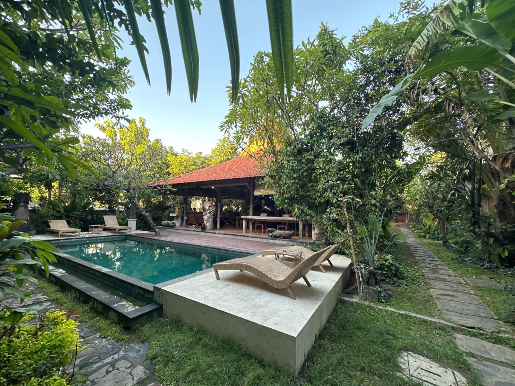 Bali Telaga Hati Yoga Healing And Retreat Center Hostel ซานูร์ ภายนอก รูปภาพ