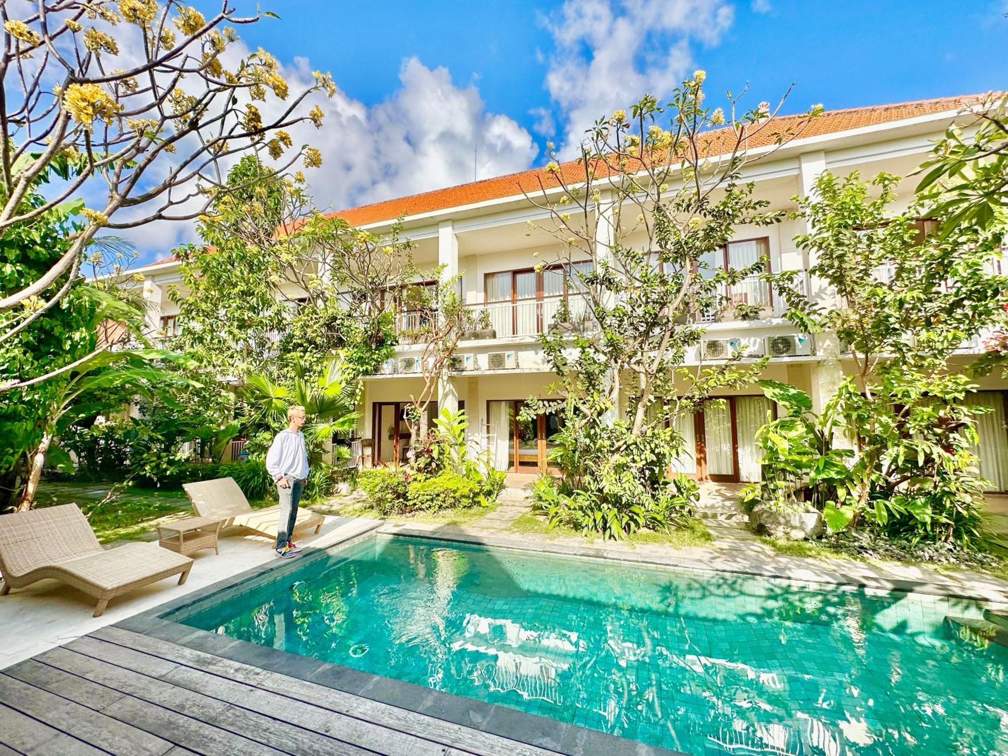 Bali Telaga Hati Yoga Healing And Retreat Center Hostel ซานูร์ ภายนอก รูปภาพ