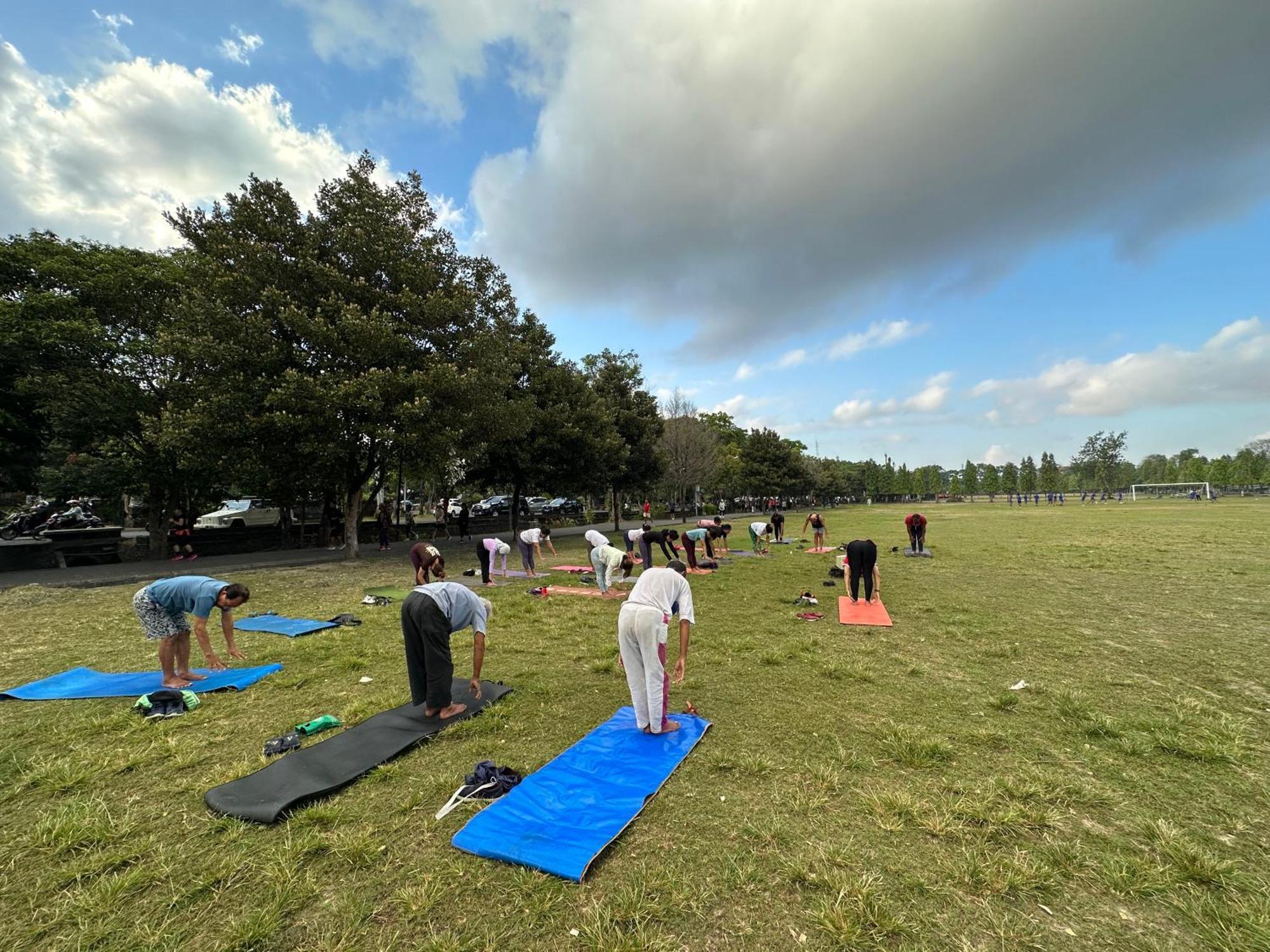 Bali Telaga Hati Yoga Healing And Retreat Center Hostel ซานูร์ ภายนอก รูปภาพ