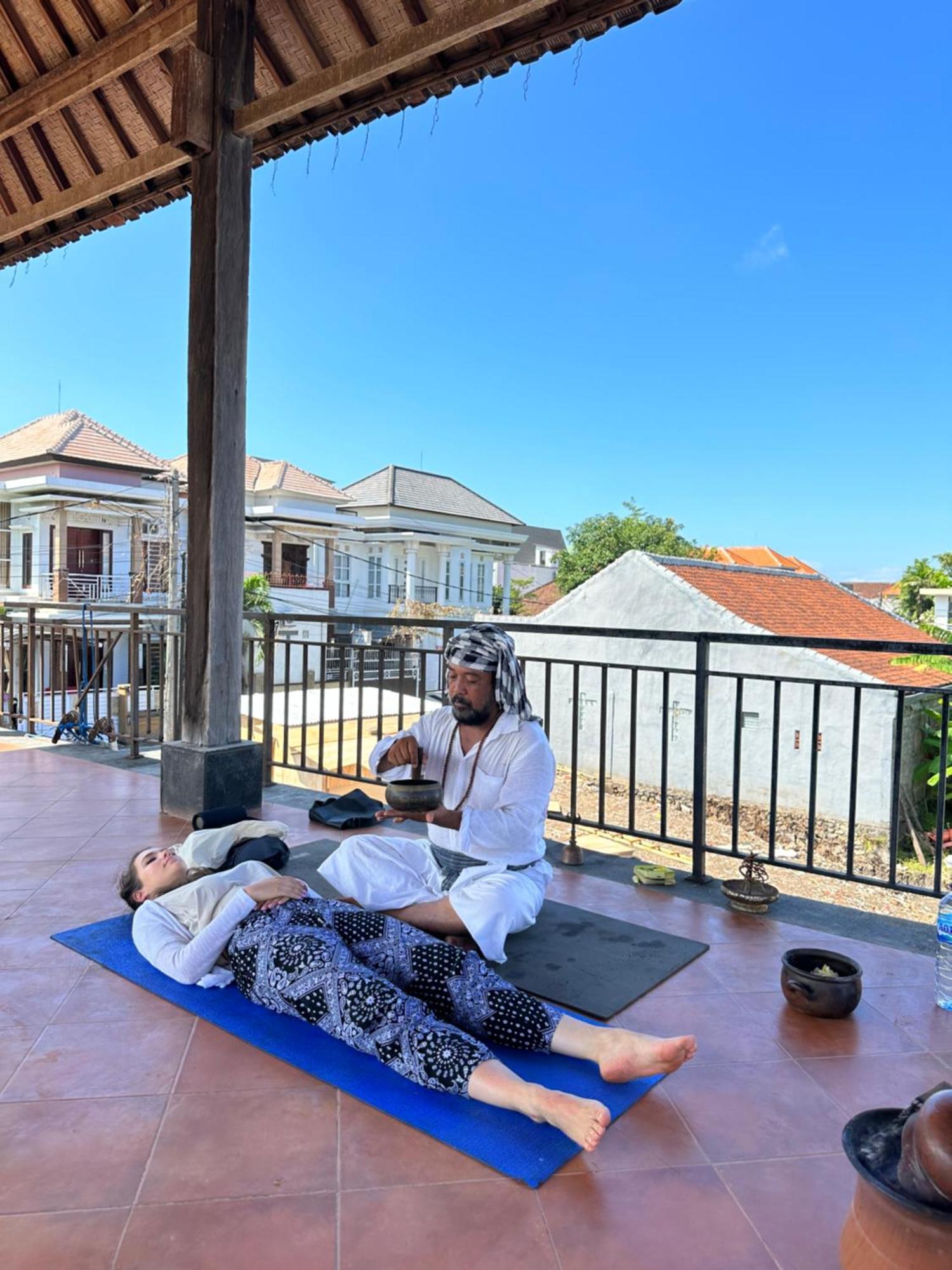 Bali Telaga Hati Yoga Healing And Retreat Center Hostel ซานูร์ ภายนอก รูปภาพ