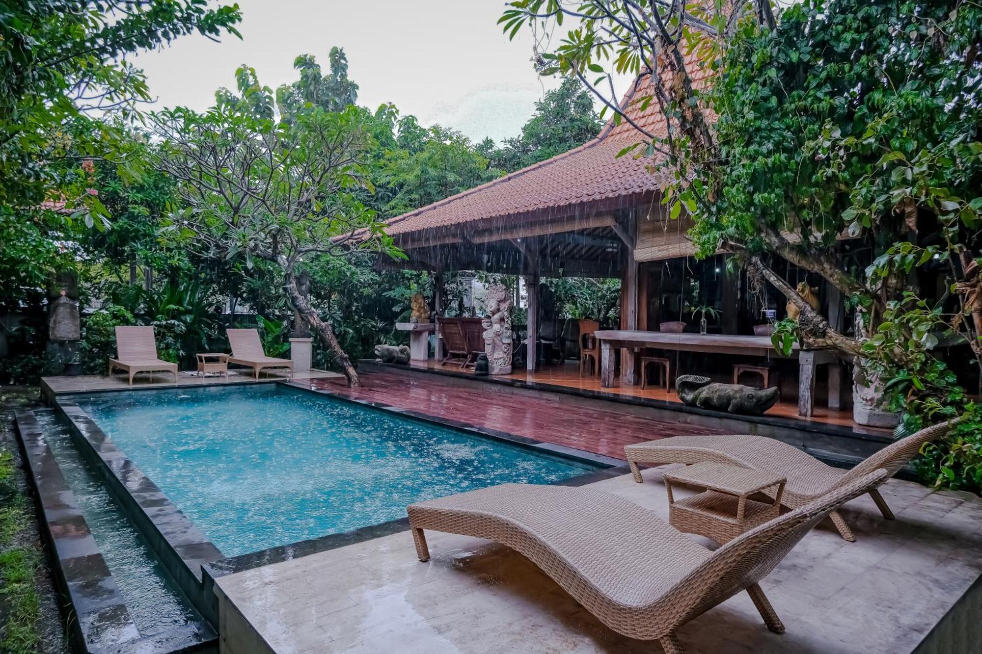 Bali Telaga Hati Yoga Healing And Retreat Center Hostel ซานูร์ ภายนอก รูปภาพ
