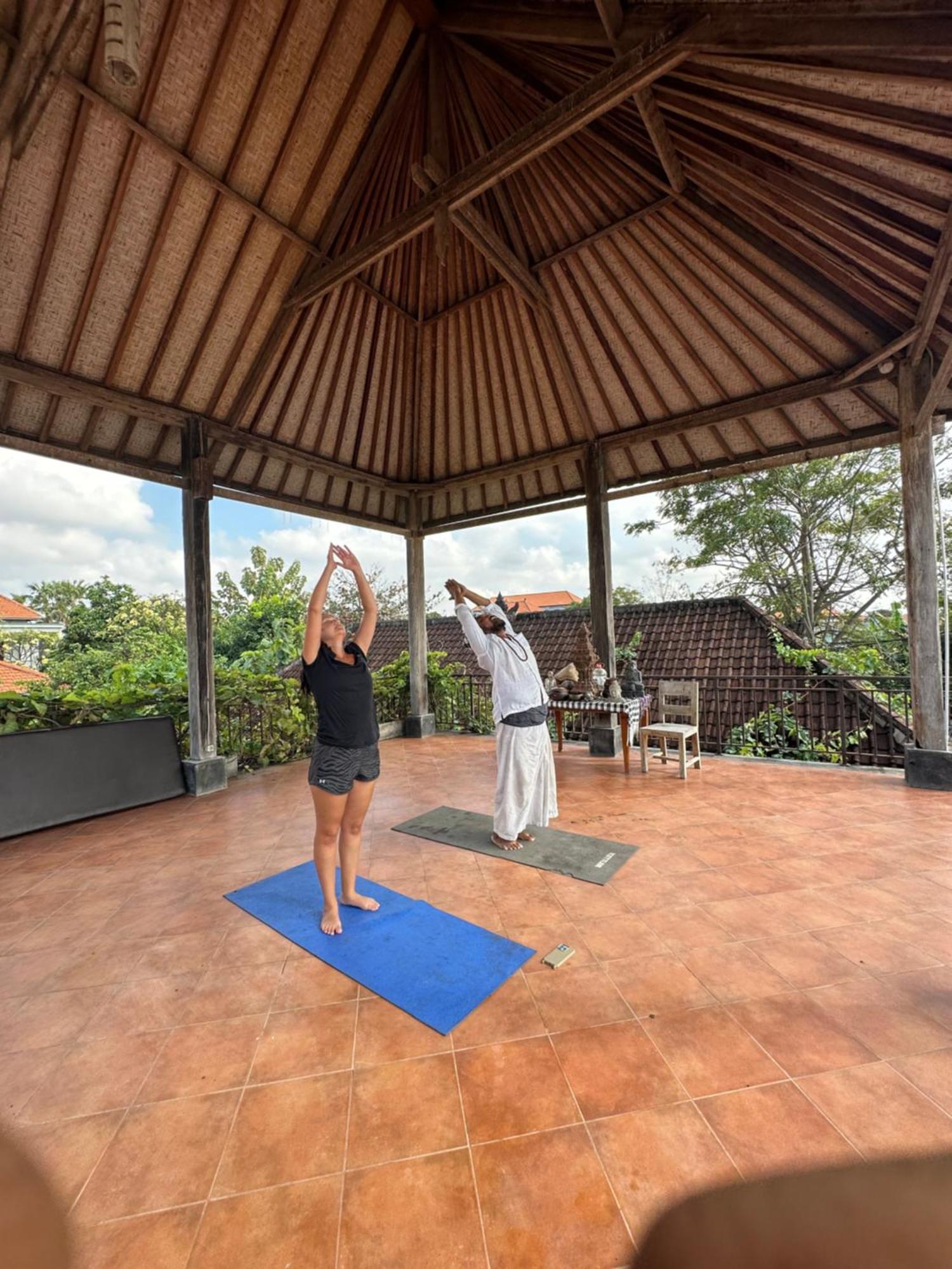 Bali Telaga Hati Yoga Healing And Retreat Center Hostel ซานูร์ ภายนอก รูปภาพ
