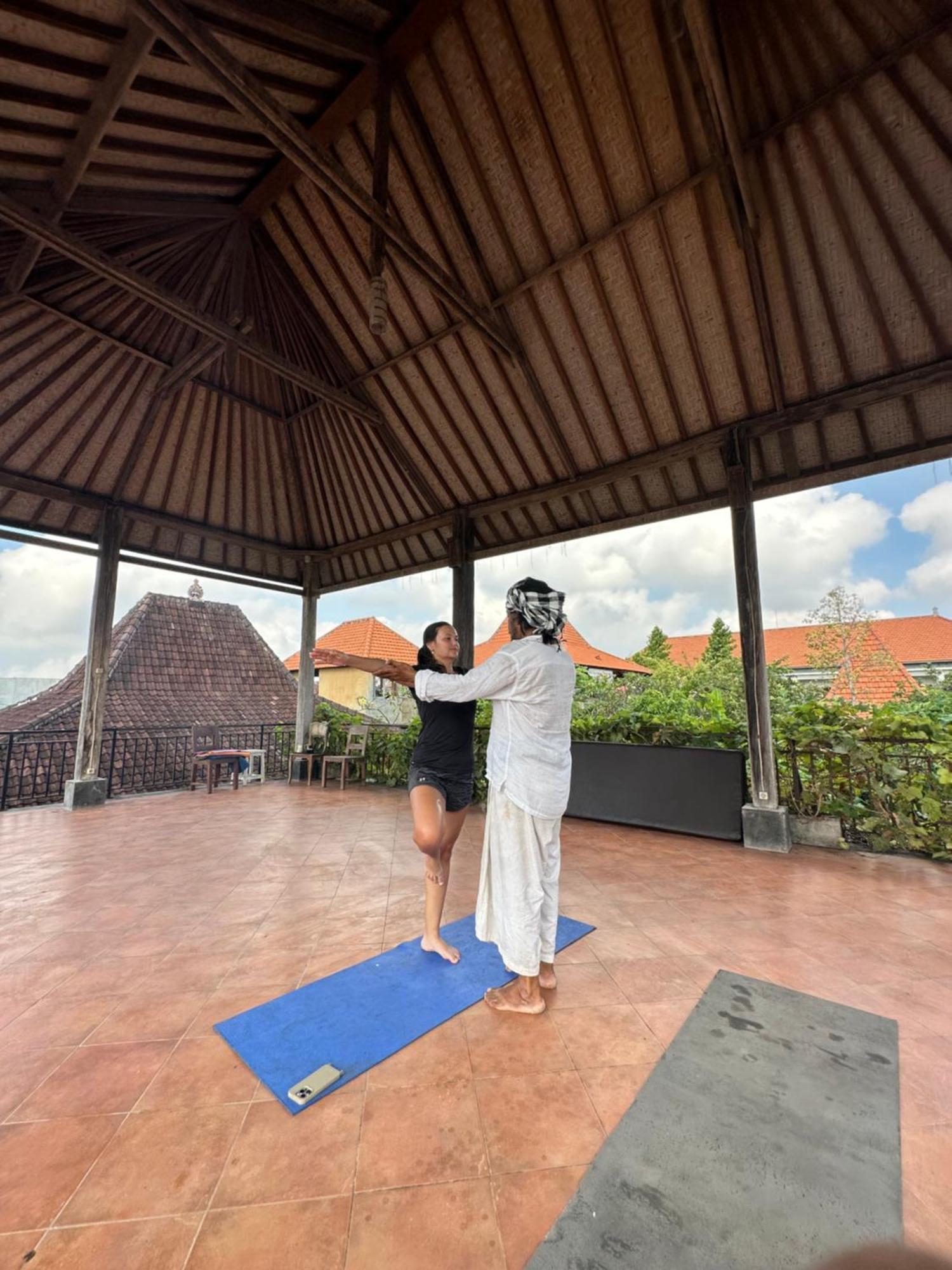 Bali Telaga Hati Yoga Healing And Retreat Center Hostel ซานูร์ ภายนอก รูปภาพ